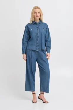 Ichi IHARCHER Chemise en jeans