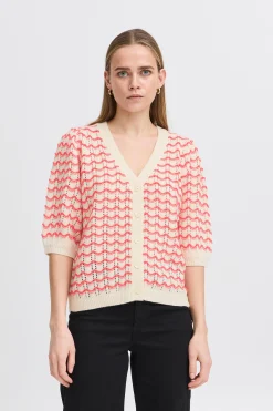 Ichi IHARDINA Cardigan à tricot