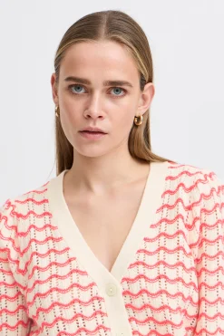 Ichi IHARDINA Cardigan à tricot