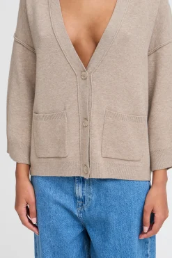 Ichi IHBALLIA Cardigan à tricot