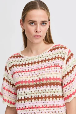 Ichi IHBANDIE Blouse à manches courtes