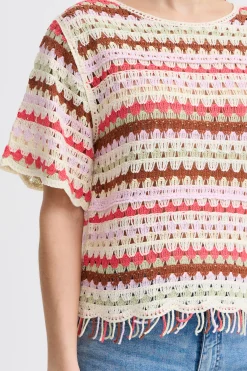 Ichi IHBANDIE Blouse à manches courtes