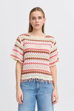 Ichi IHBANDIE Blouse à manches courtes
