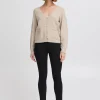 Ichi IHBANISE Cardigan à tricot