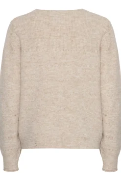 Ichi IHBANISE Cardigan à tricot