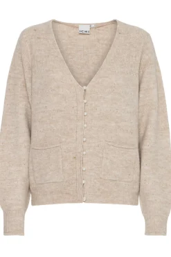 Ichi IHBANISE Cardigan à tricot