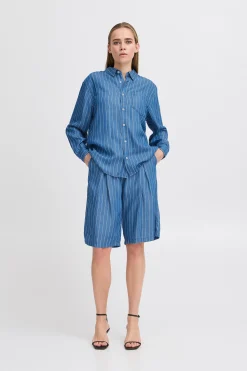 Ichi IHBECCOS Shorts en jean