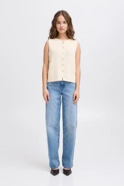 Ichi IHBLONDS Manteau tricoté