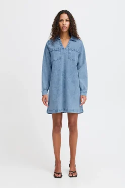 Ichi IHBONNIES Robe en jean