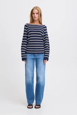 Ichi IHBOSTON Pullover tricoté