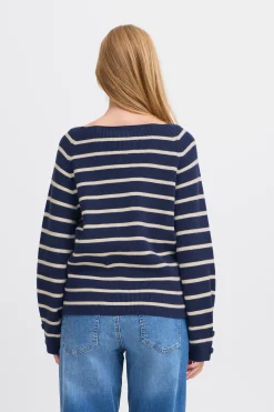 Ichi IHBOSTON Pullover tricoté