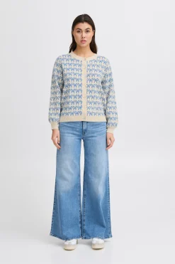 Ichi IHBRIELLE Cardigan à tricot