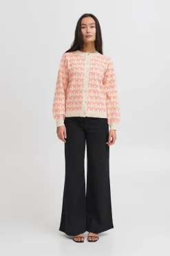 Ichi IHBRIELLE Cardigan à tricot