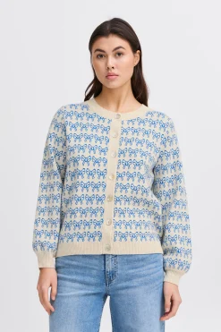 Ichi IHBRIELLE Cardigan à tricot