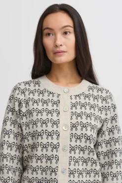 Ichi IHBRIELLE Cardigan à tricot