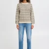 Ichi IHBRIELLE Pullover tricoté