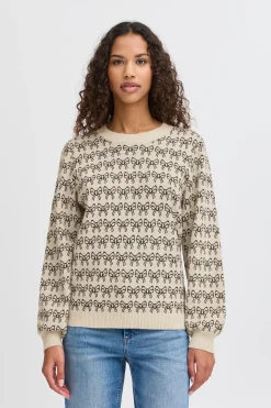 Ichi IHBRIELLE Pullover tricoté