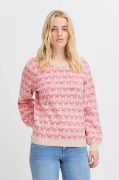 Ichi IHBRIELLE Pullover tricoté