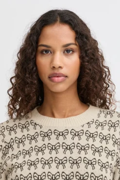 Ichi IHBRIELLE Pullover tricoté