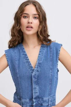 Ichi IHCALLY Robe en jean