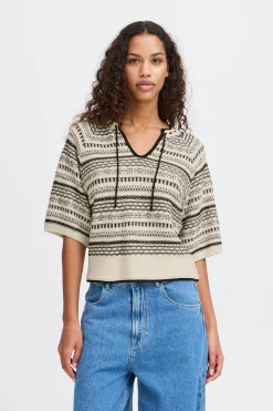 Ichi IHCHANY Pullover tricoté