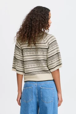 Ichi IHCHANY Pullover tricoté