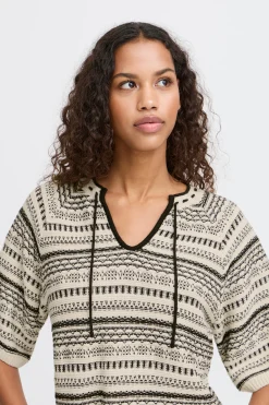 Ichi IHCHANY Pullover tricoté