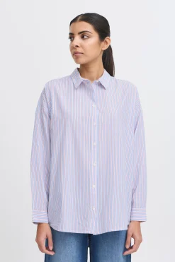 Ichi IHJANEX Chemise à manches longues