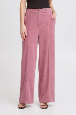 Ichi IHKATE CORDUROY WIDE Pantalon