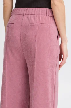 Ichi IHKATE CORDUROY WIDE Pantalon