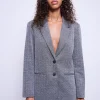 Ichi IHKATE JACQUARD OVERSIZE Blazer