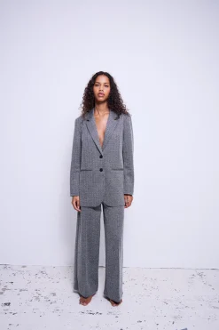 Ichi IHKATE JACQUARD OVERSIZE Blazer
