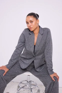 Ichi IHKATE JACQUARD OVERSIZE Blazer