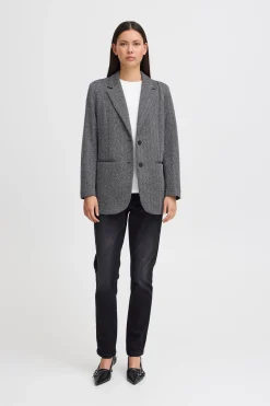 Ichi IHKATE JACQUARD OVERSIZE Blazer