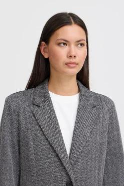 Ichi IHKATE JACQUARD OVERSIZE Blazer