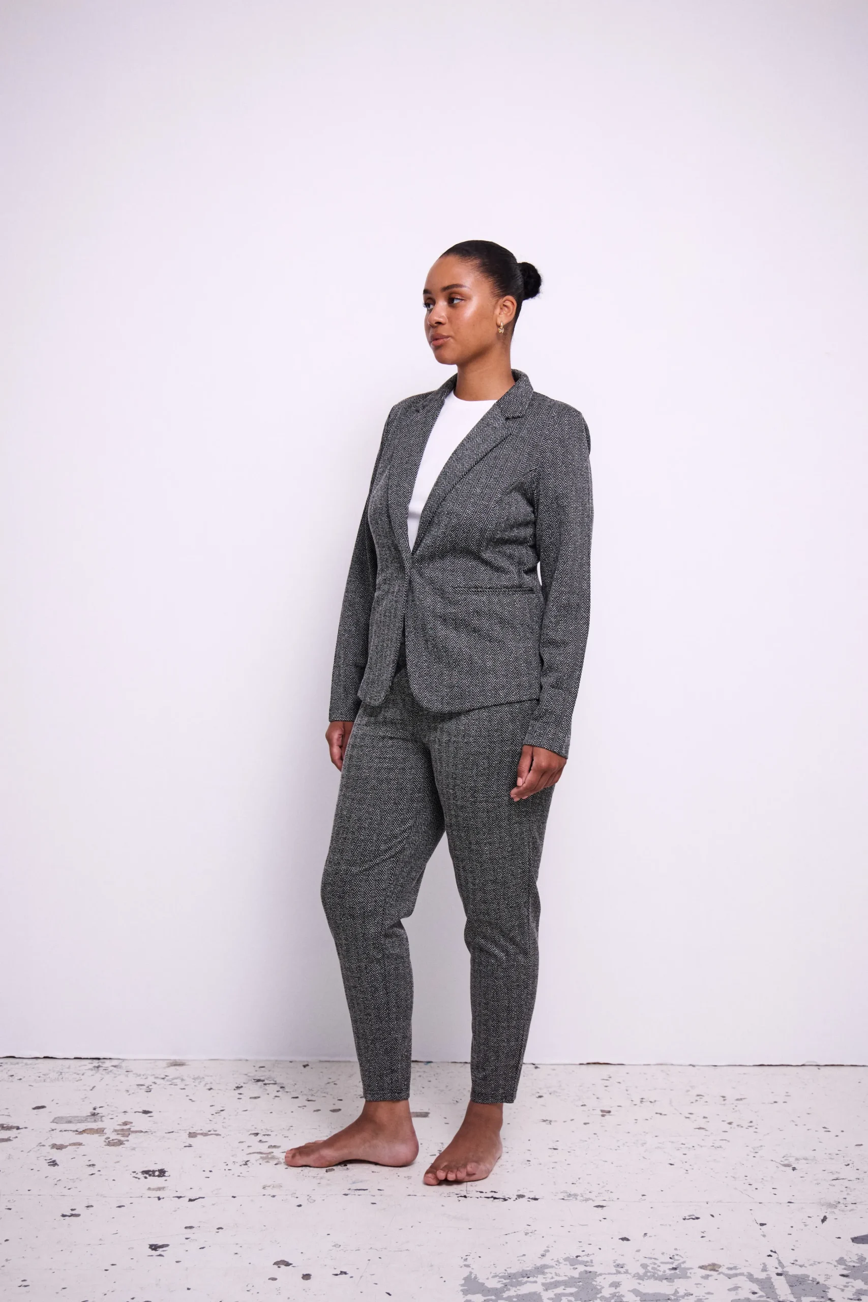 Ichi IHKATE JACQUARD Pantalon