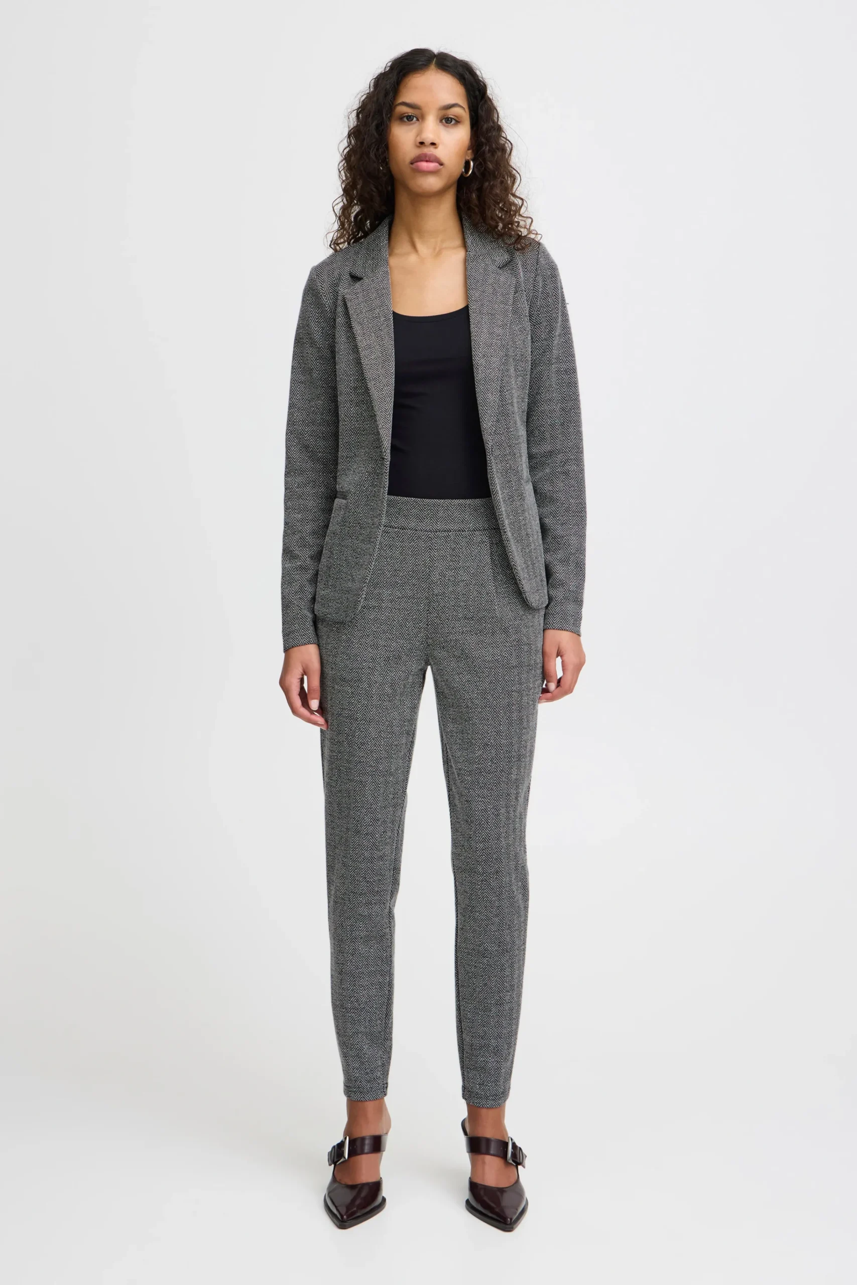 Ichi IHKATE JACQUARD Pantalon