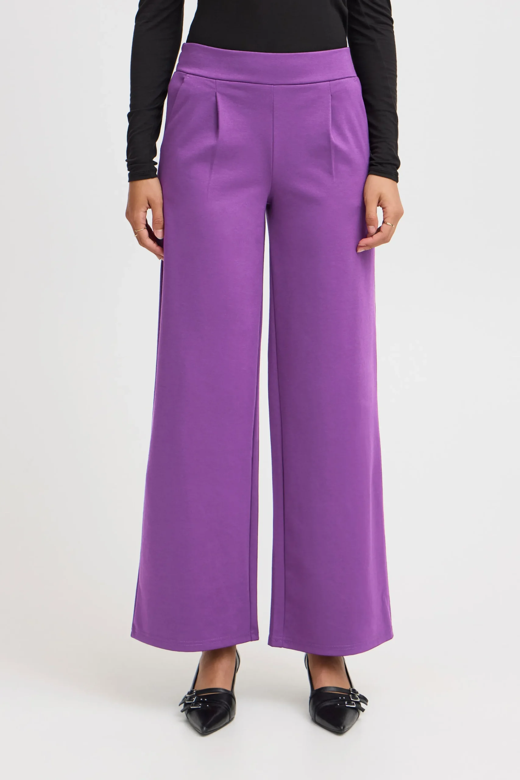 Ichi IHKATE LONG WIDE Pantalon
