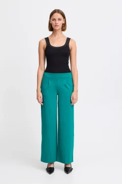 Ichi IHKATE LONG WIDE Pantalon