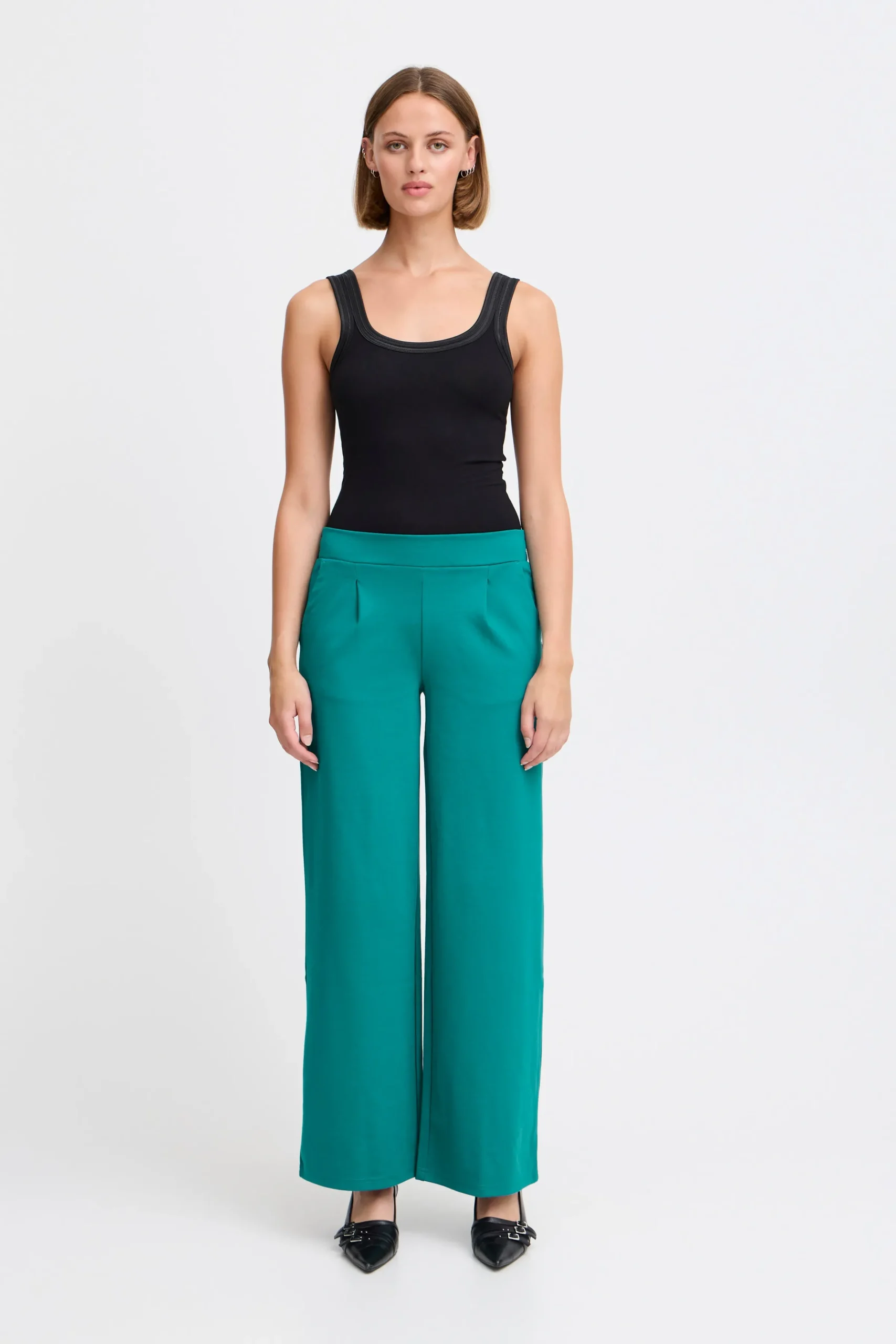 Ichi IHKATE LONG WIDE Pantalon