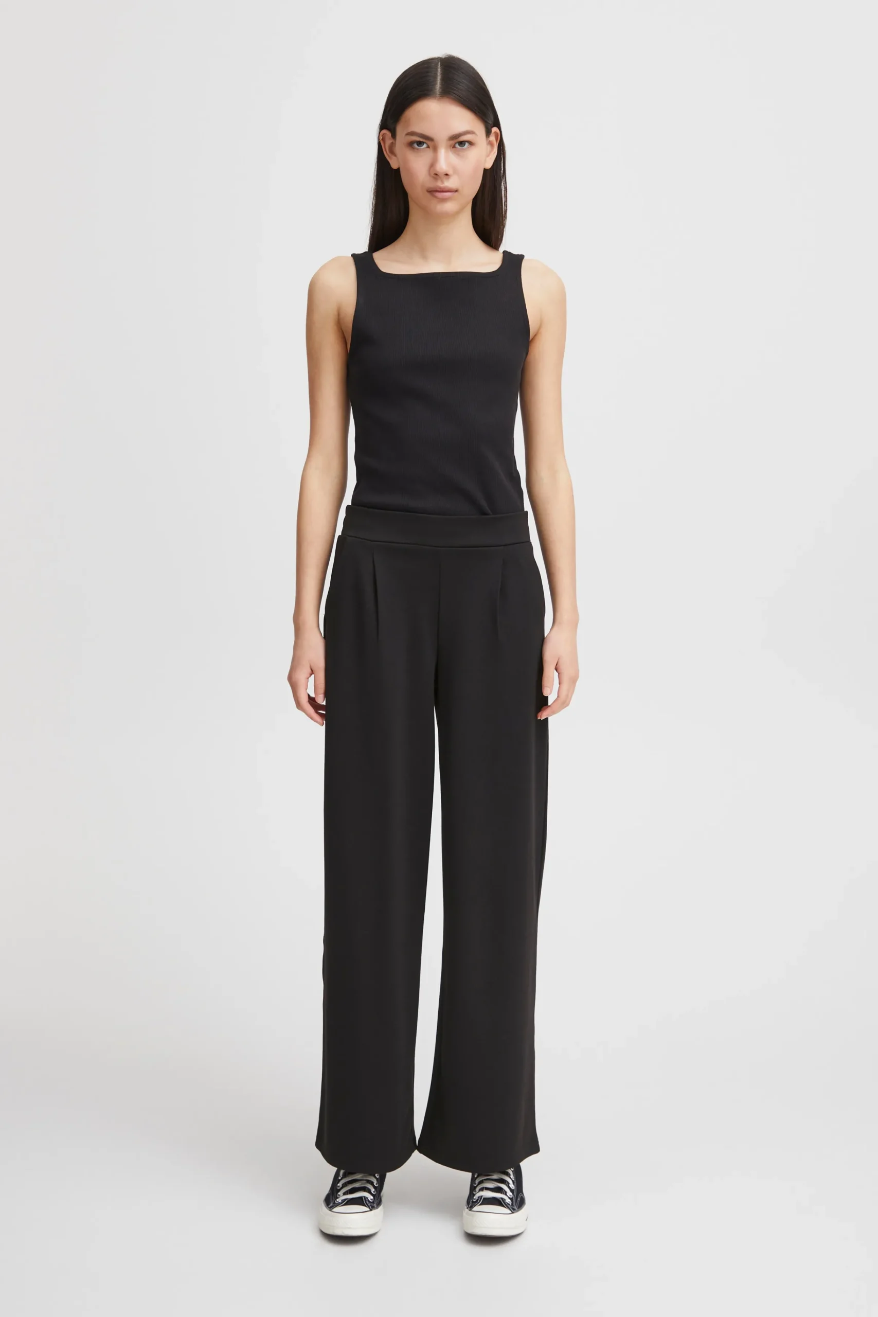 Ichi IHKATE LONG WIDE Pantalon