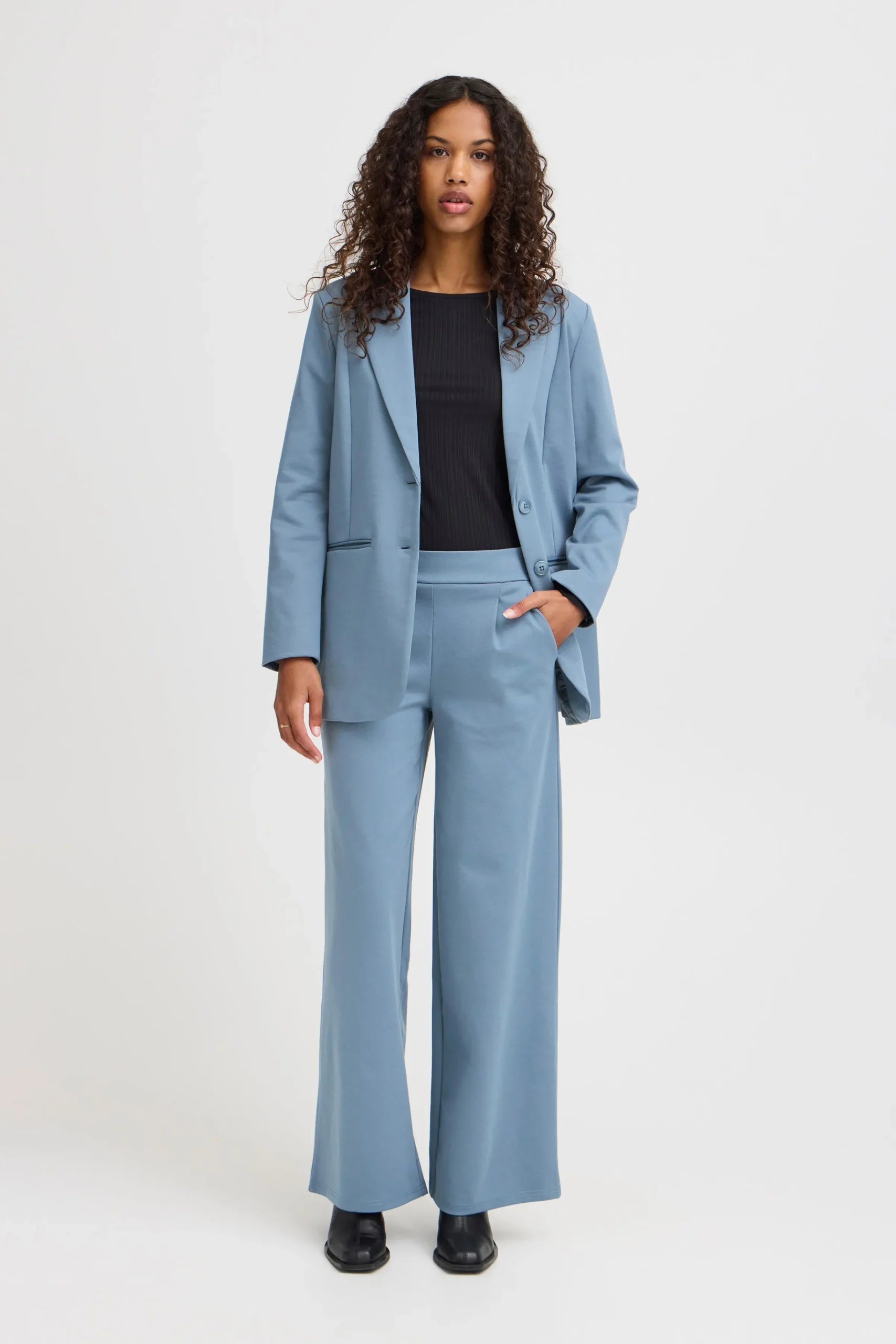 Ichi IHKATE LONG WIDE Pantalon