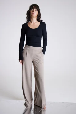 Ichi IHKATE LONG WIDE Pantalon
