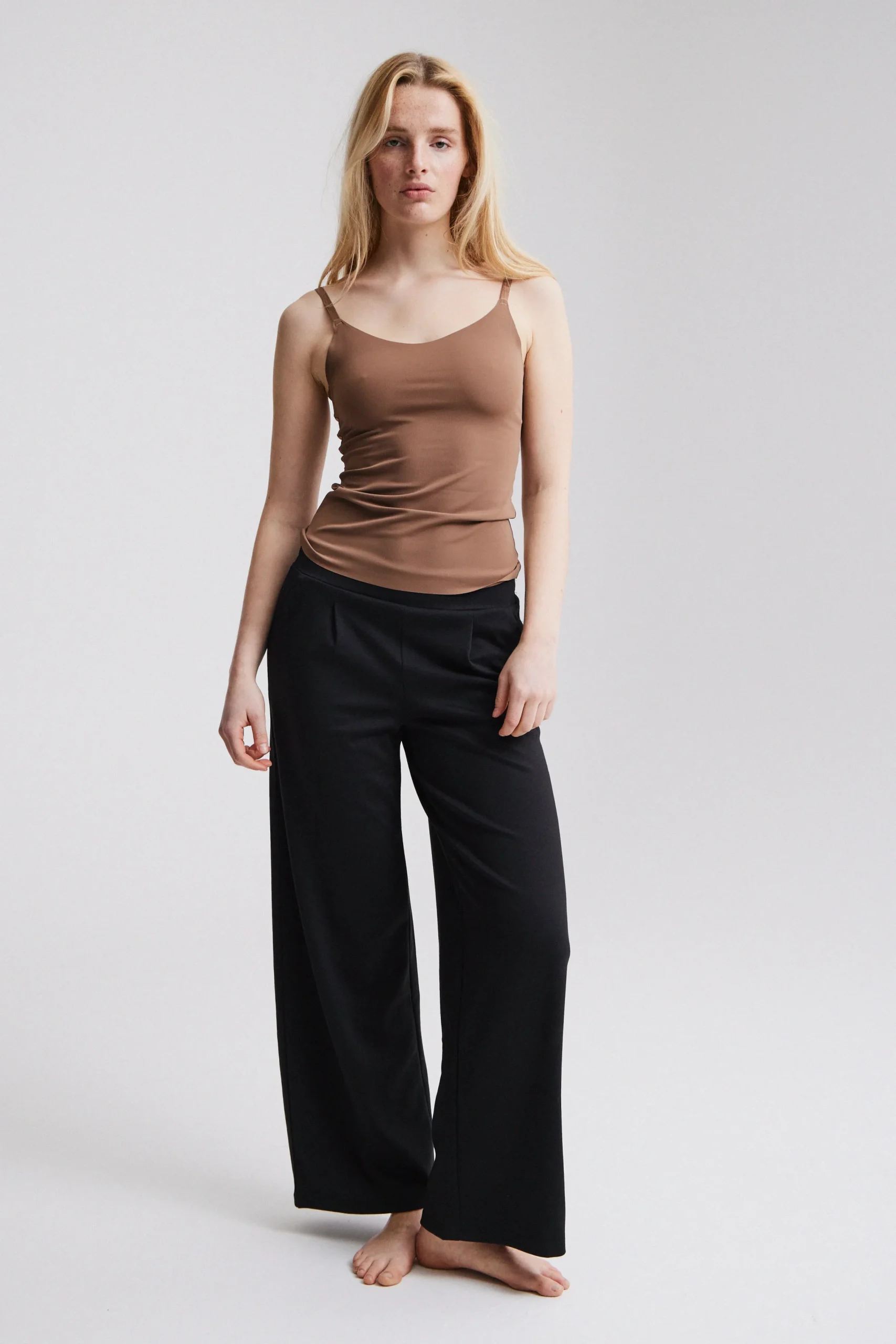 Ichi IHKATE LONG WIDE Pantalon