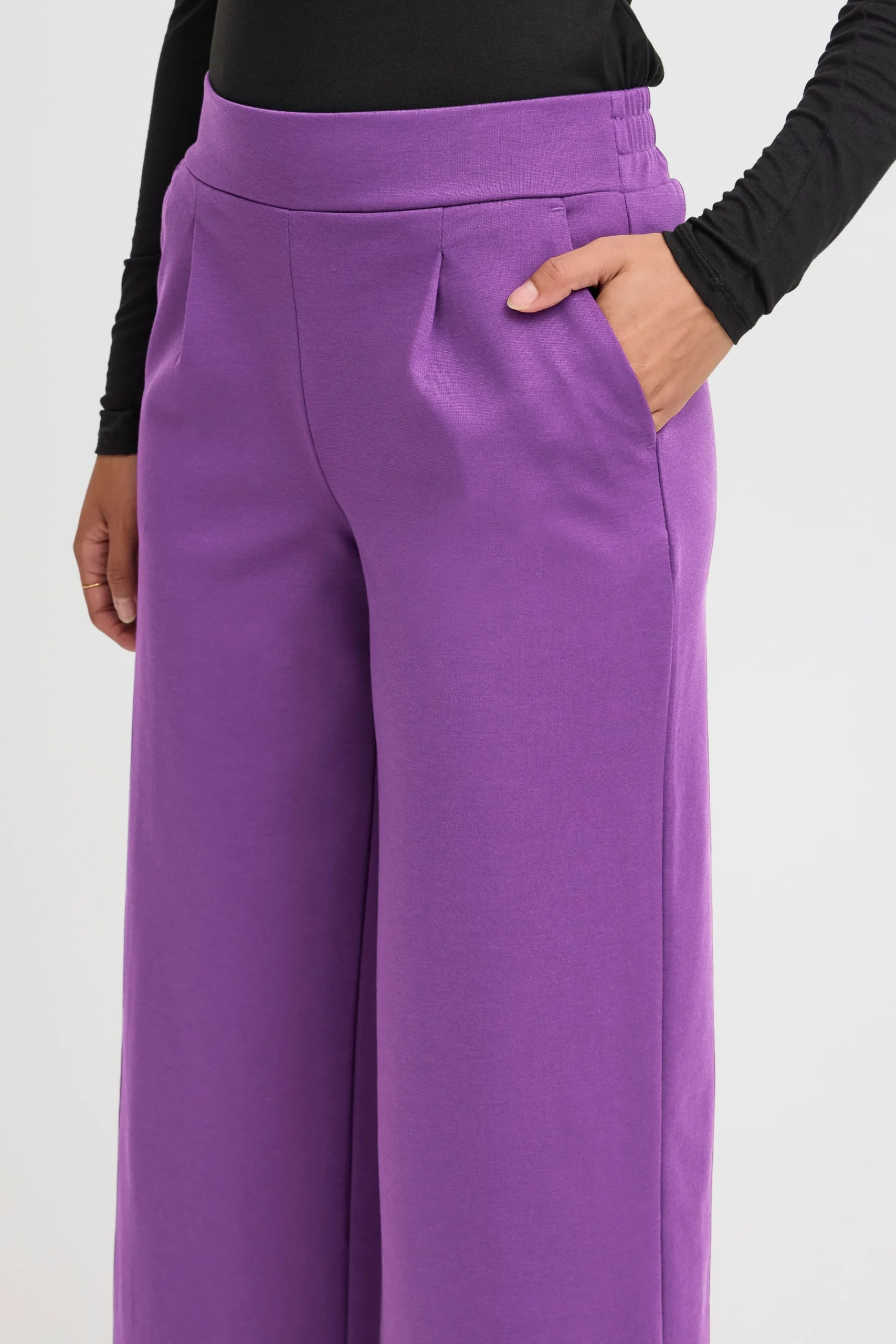 Ichi IHKATE LONG WIDE Pantalon