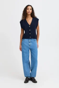Ichi IHPOVOKE Manteau tricoté