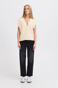 Ichi IHPOVOKE Manteau tricoté