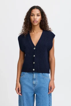 Ichi IHPOVOKE Manteau tricoté