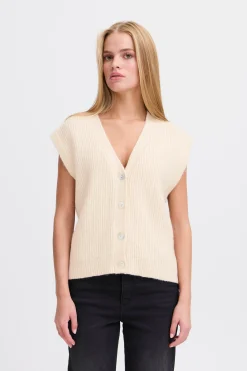 Ichi IHPOVOKE Manteau tricoté