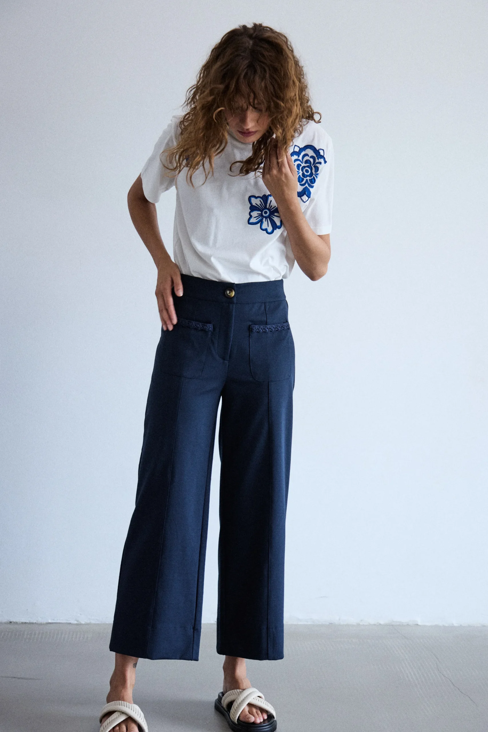 Ichi IHSIMONSE Pantalon Casual